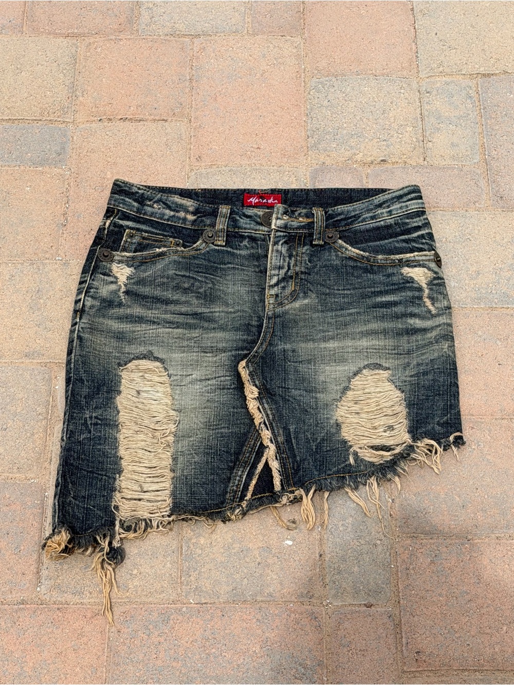 Vintage Japanese Denim Maxaria Skirt